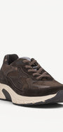 DAMES SPORTIEVE VETERSCHO-Bruin combi kleur