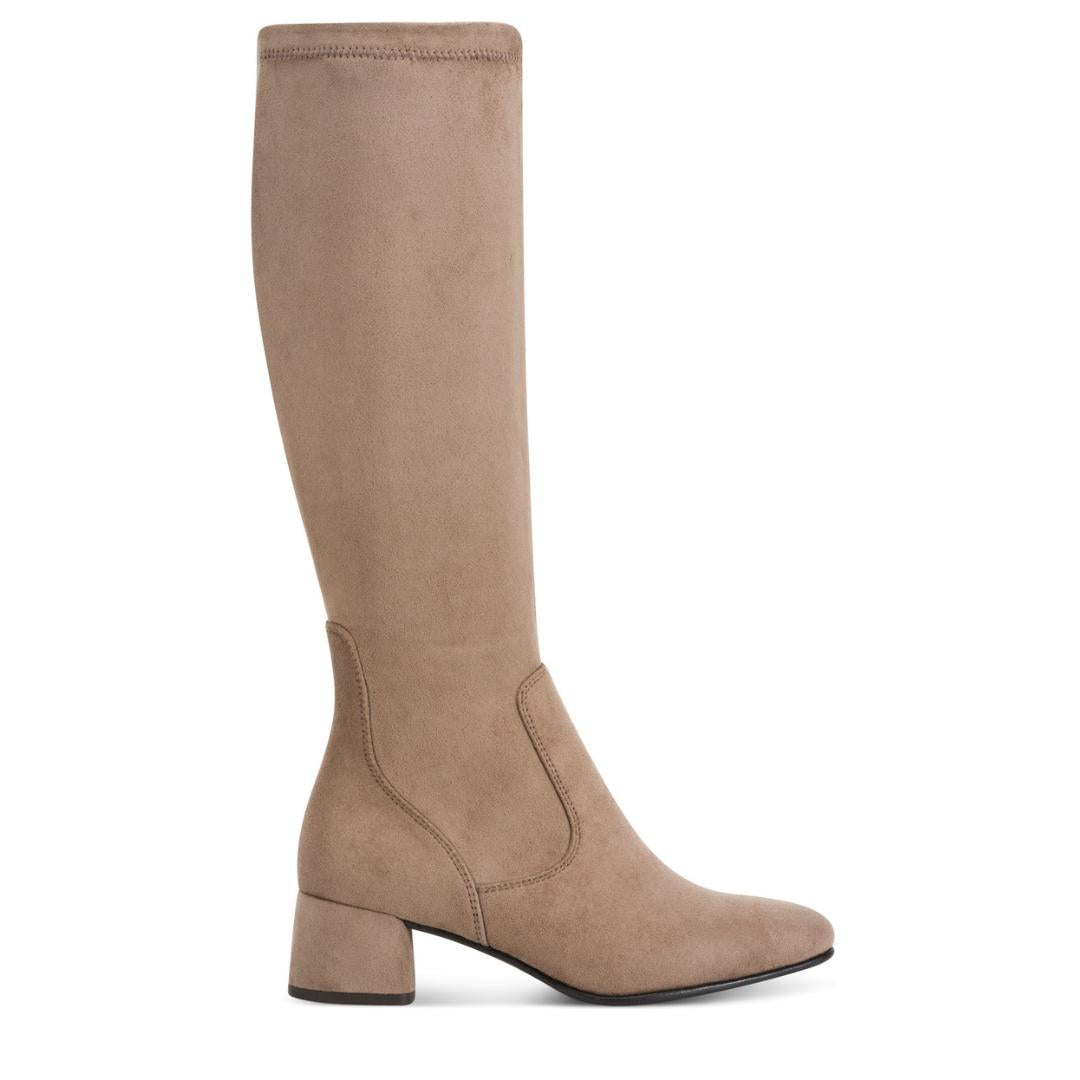 DAMESLAARS LANG/HALFHOOG-Beige diversen