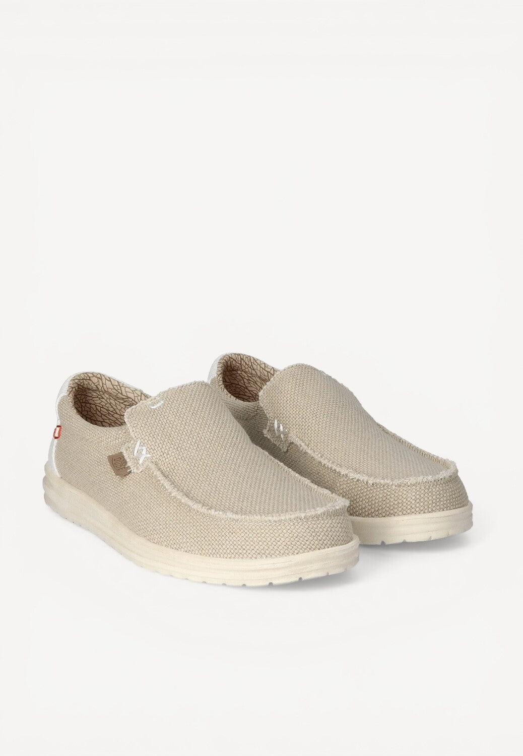 Heren linnen schoenen-Beige diversen