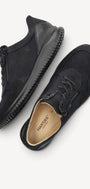 DAMES SPORTIEVE VETERSCHO-Blauw suède/nubuck
