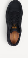 Heren veterschoenen-Zwart leer