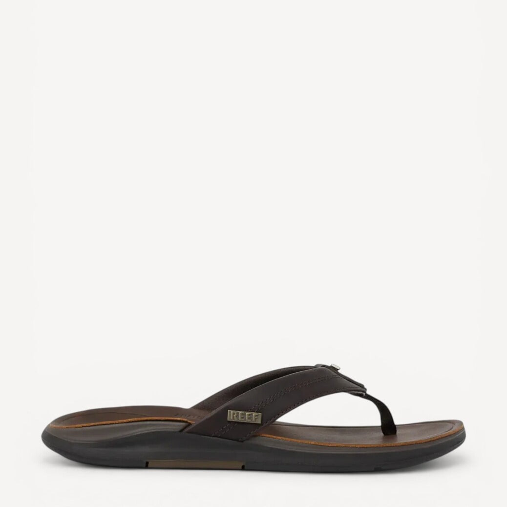HE SLIPPER/SAND-Bruin leer