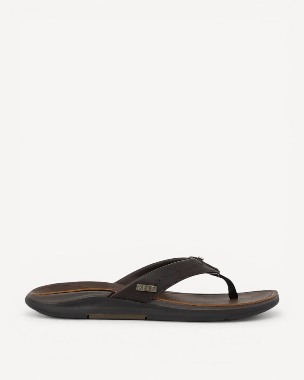 HE SLIPPER/SAND-Bruin leer