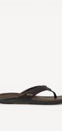 HE SLIPPER/SAND-Bruin leer