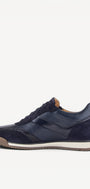 DAMES SPORTIEVE VETERSCHO-Blauw suède/nubuck
