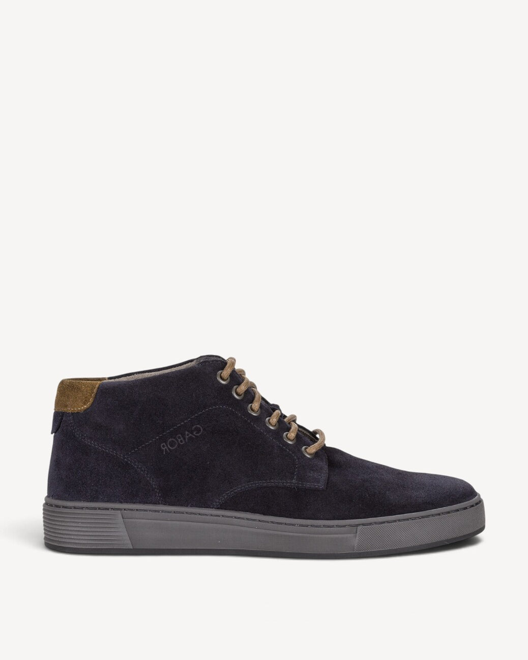 Heren boots-Blauw suède/nubuck