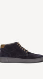 Heren boots-Blauw suède/nubuck