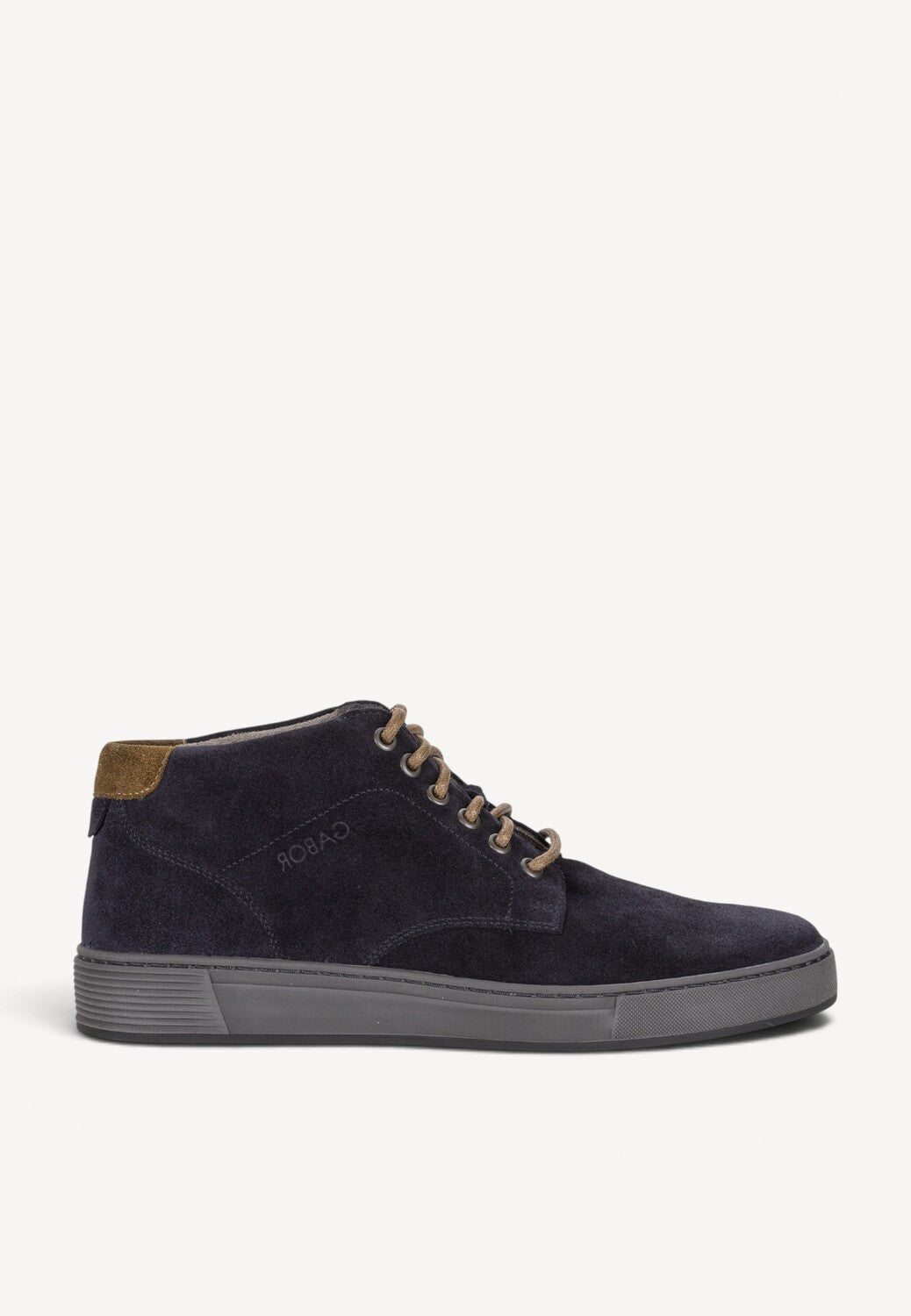 Heren boots-Blauw suède/nubuck