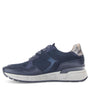 DAMES SPORTIEVE VETERSCHO-Blauw leer