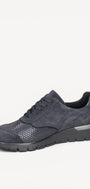 DAMES SPORTIEVE VETERSCHO-Blauw suède/nubuck