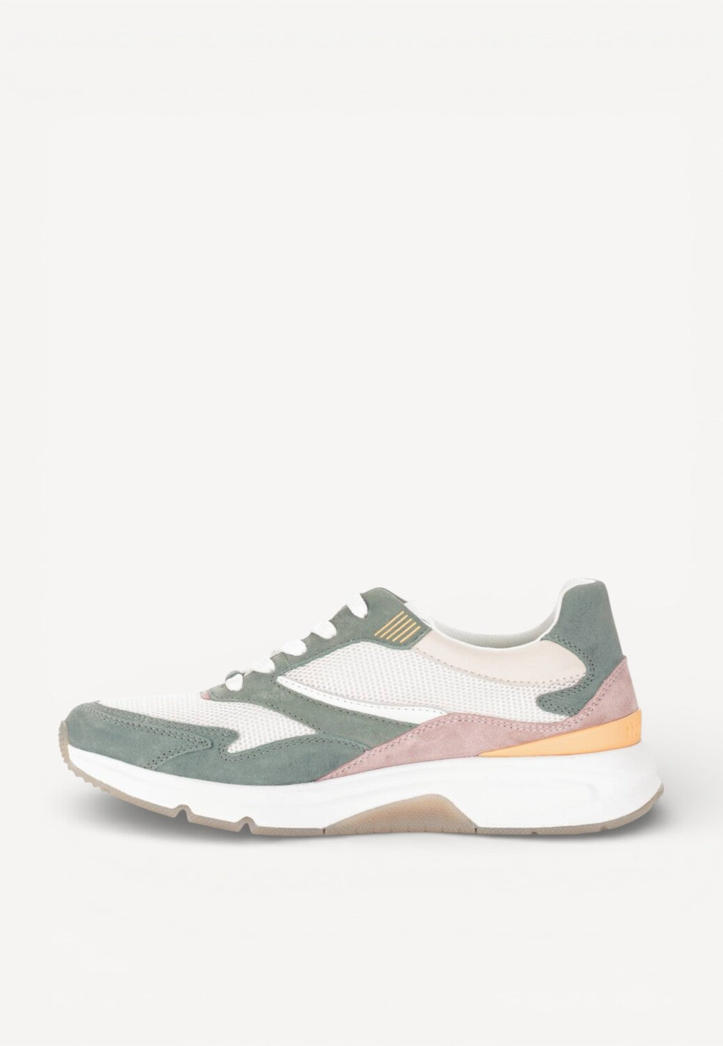 DAMES SPORTIEVE VETERSCHO-Groen suède/nubuck