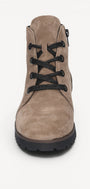 DAMES BOOTS+KORT LAARS-Beige suède/nubuck