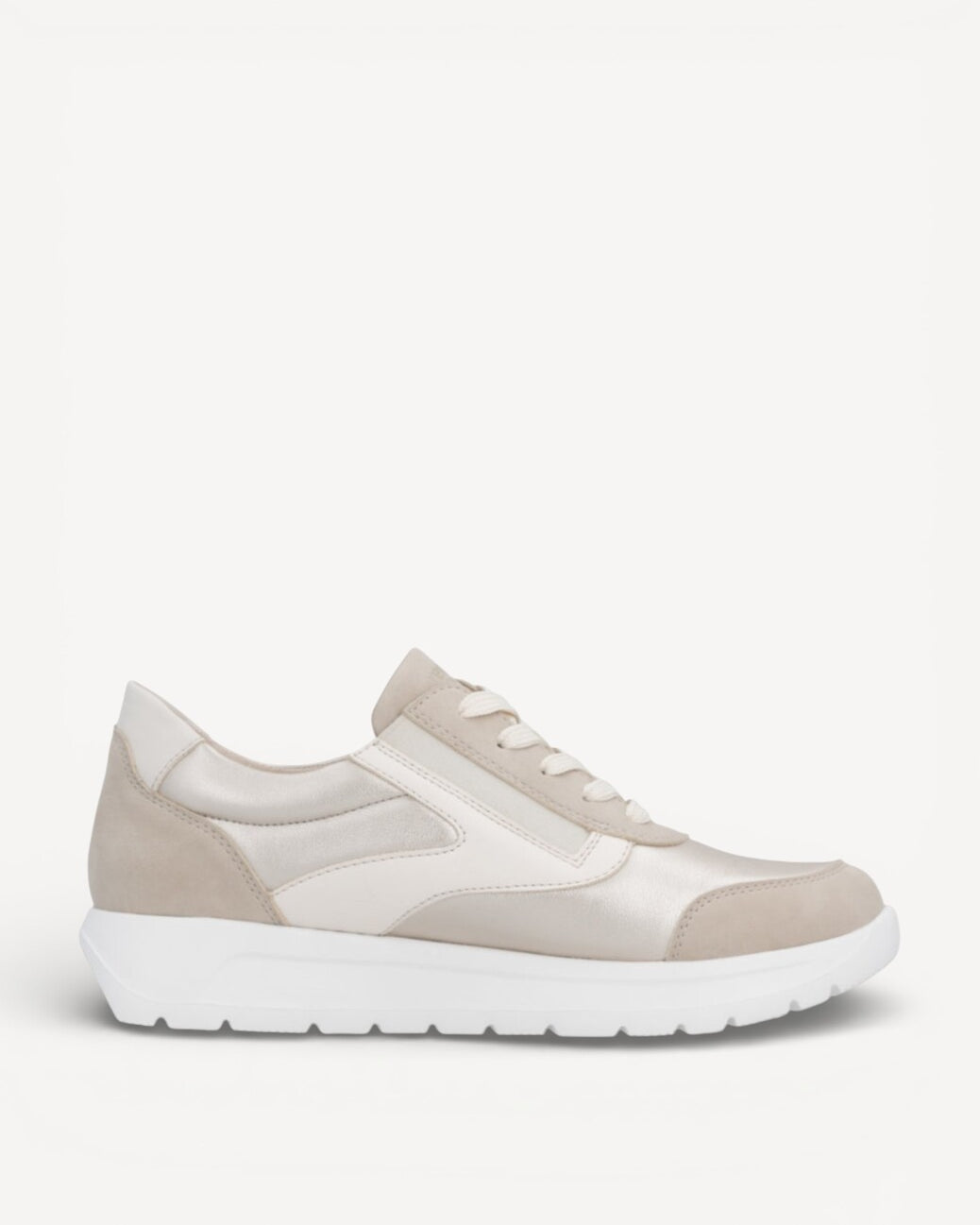 DAMES SPORTIEVE VETERSCHO-Beige combi kleur