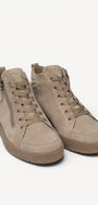 DAMES SPORTIEVE VETERSCHO-Beige suède/nubuck