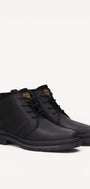 Heren boots-Zwart leer