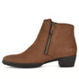 DAMES BOOTS+KORT LAARS-Bruin suède