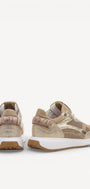 DAMES SPORTIEVE VETERSCHO-Beige combi kleur