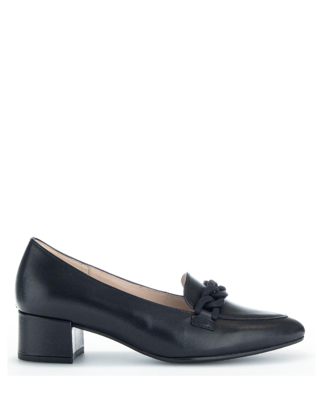 BALLERINAS + PUMPS-Zwart leer