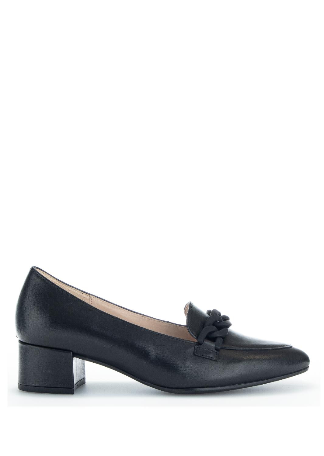 BALLERINAS + PUMPS-Zwart leer