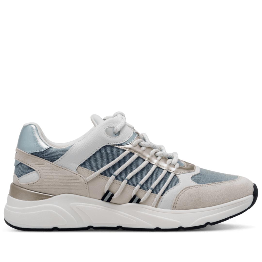 DAMES SPORTIEVE VETERSCHO-Beige combi kleur