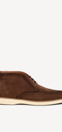 Heren boots-Bruin suède