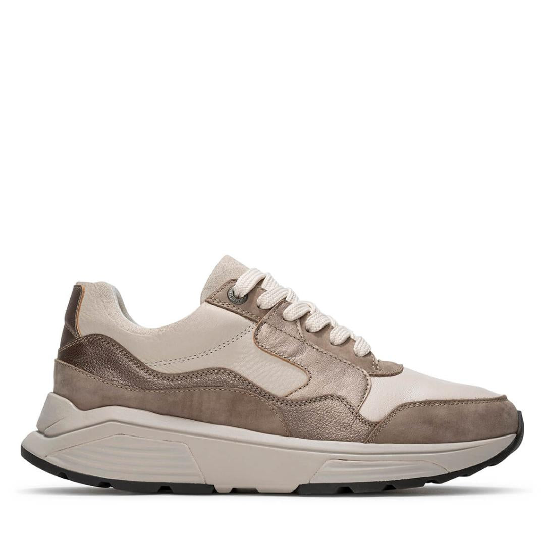 DAMES SPORTIEVE VETERSCHO-Beige combi kleur
