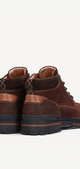 Heren boots-Bruin suède