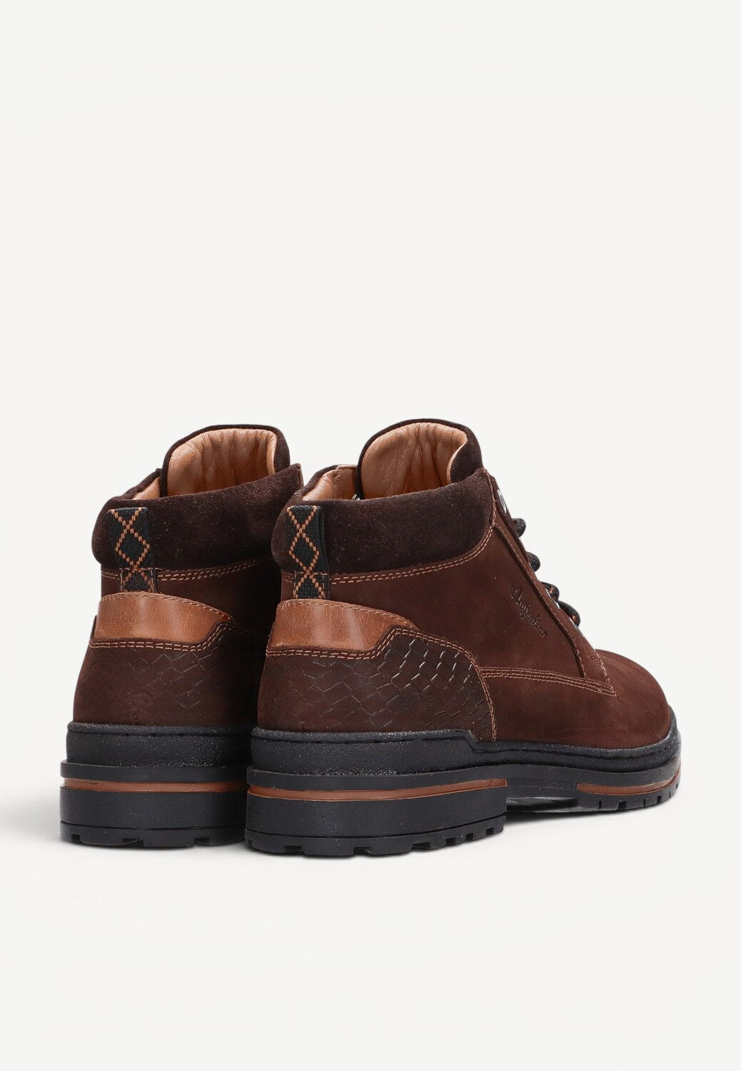 Heren boots-Bruin suède