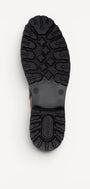 DAMES BOOTS+KORT LAARS-Bruin leer
