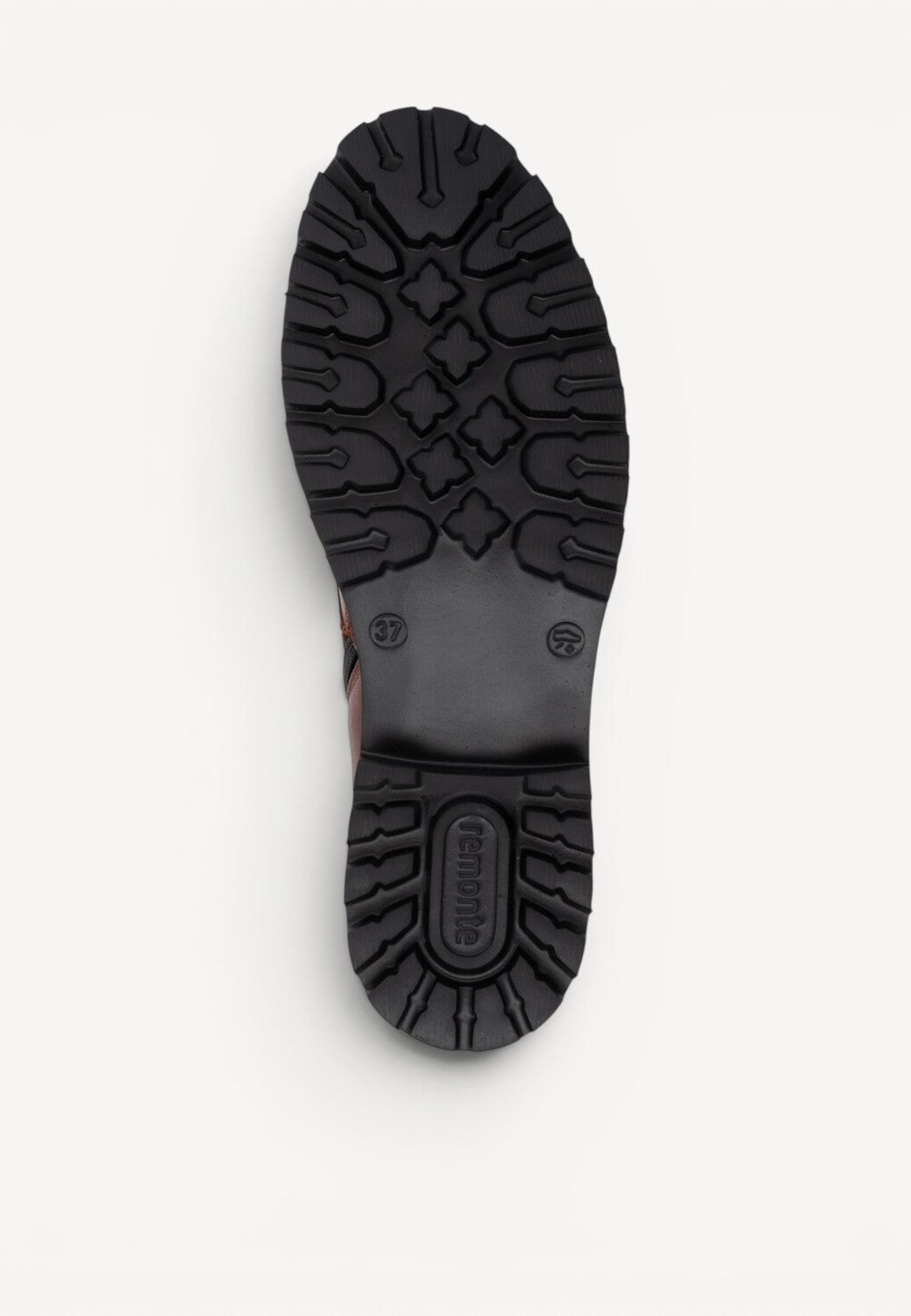 DAMES BOOTS+KORT LAARS-Bruin leer