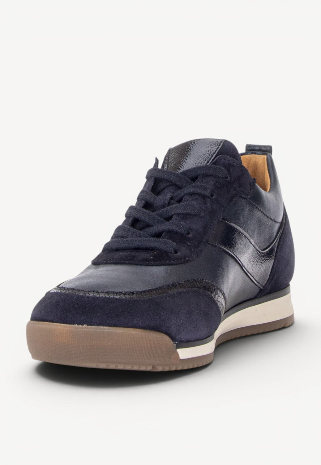 DAMES SPORTIEVE VETERSCHO-Blauw suède/nubuck