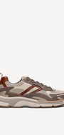 Heren veterschoenen-Beige suède/nubuck