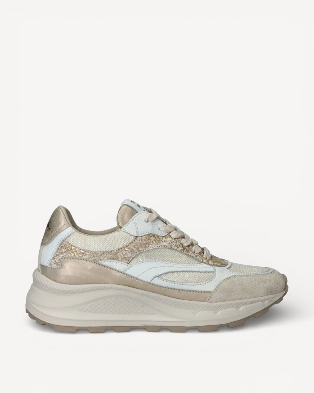 DAMES SPORTIEVE VETERSCHO-Beige combi kleur