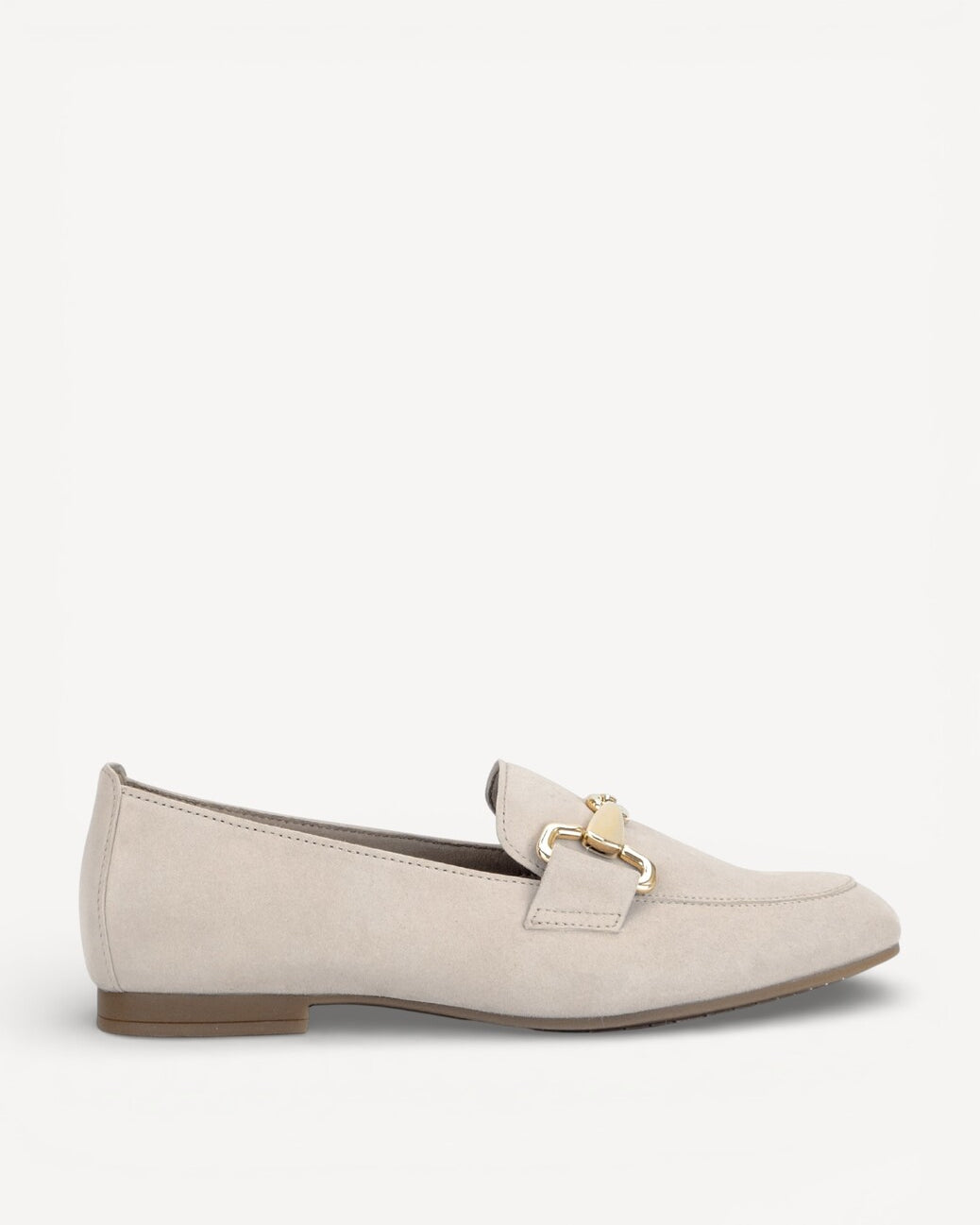 DAMES INSTAPSCHOENEN-Beige suède/nubuck