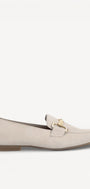 DAMES INSTAPSCHOENEN-Beige suède/nubuck