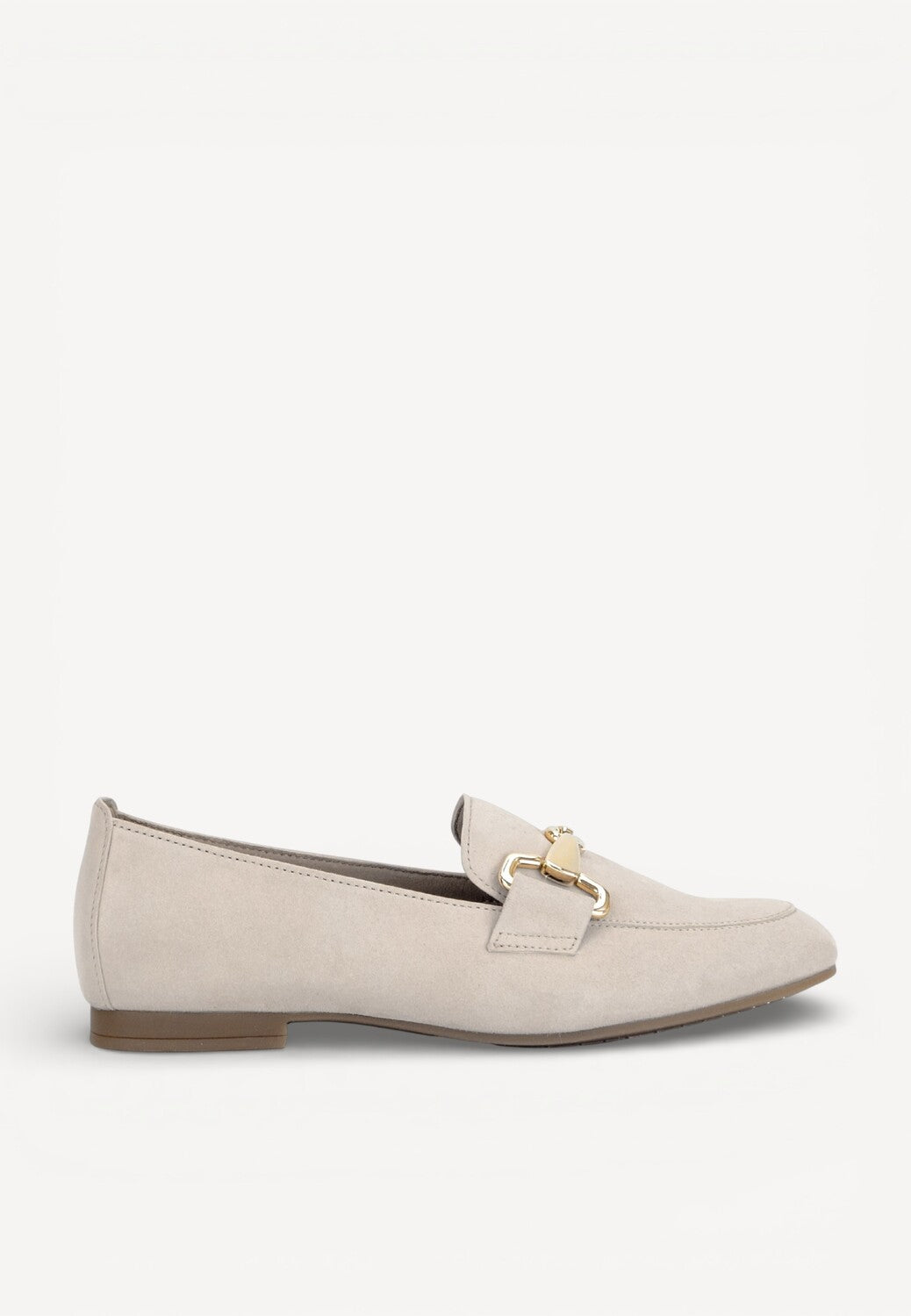 DAMES INSTAPSCHOENEN-Beige suède/nubuck