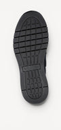 Heren veterschoenen-Blauw suède/nubuck