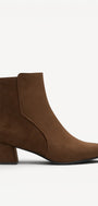 DAMES BOOTS+KORT LAARS-Bruin diversen