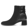 DAMES BOOTS+KORT LAARS-Zwart suède