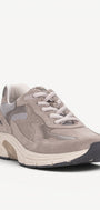DAMES SPORTIEVE VETERSCHO-Beige suède/nubuck