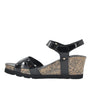 DAMES OPEN SCHOENEN-Zwart lak