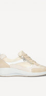 DAMES SPORTIEVE VETERSCHO-Beige suède/nubuck