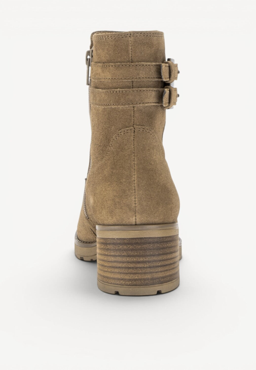 DAMES BOOTS+KORT LAARS-Bruin suède