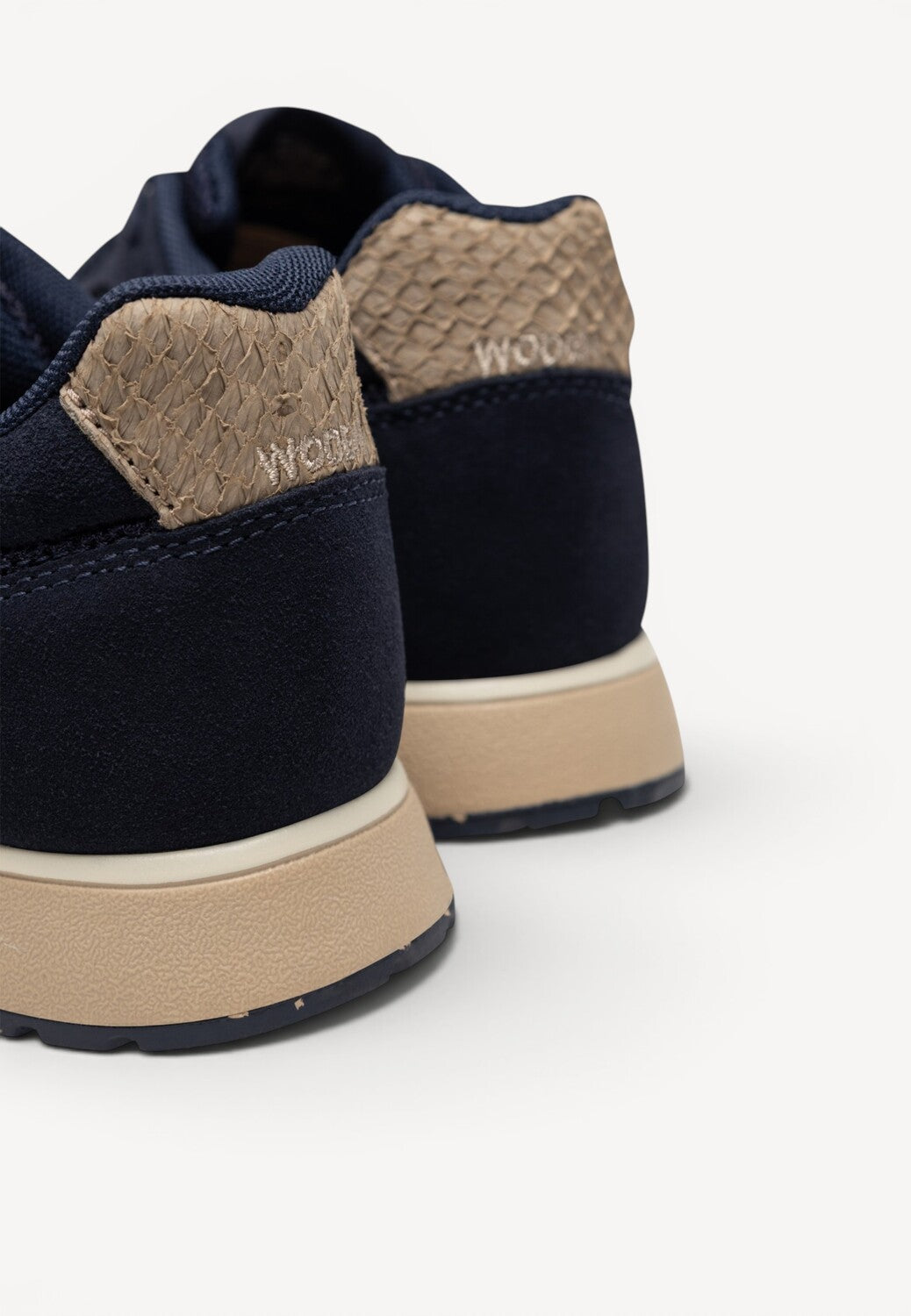 DAMES SPORTIEVE VETERSCHO-Blauw suède/nubuck
