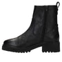 DAMES BOOTS+KORT LAARS-Zwart leer