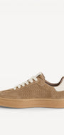 DAMES SPORTIEVE VETERSCHO-Beige suède/nubuck