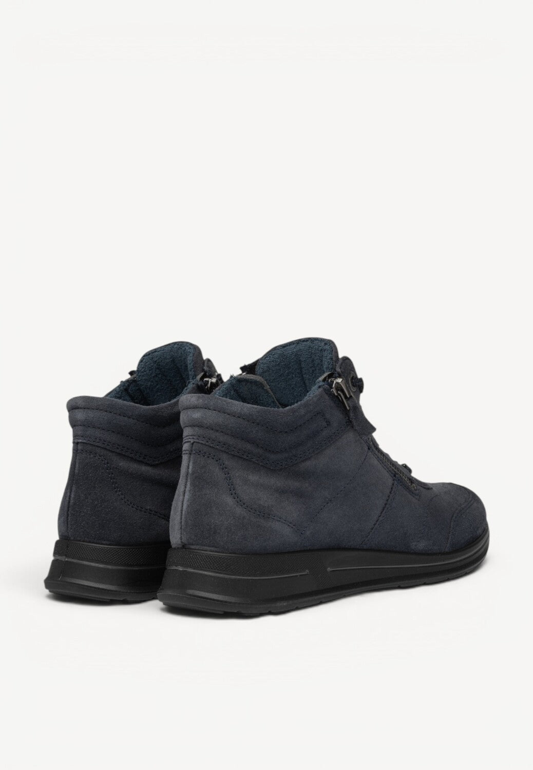 DAMES SPORTIEVE VETERSCHO-Blauw suède/nubuck