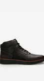 Heren boots-Zwart leer