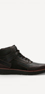Heren boots-Zwart leer