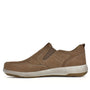 Heren instapper-Beige suède/nubuck